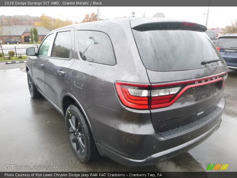 Granite Metallic / Black 2018 Dodge Durango SXT AWD