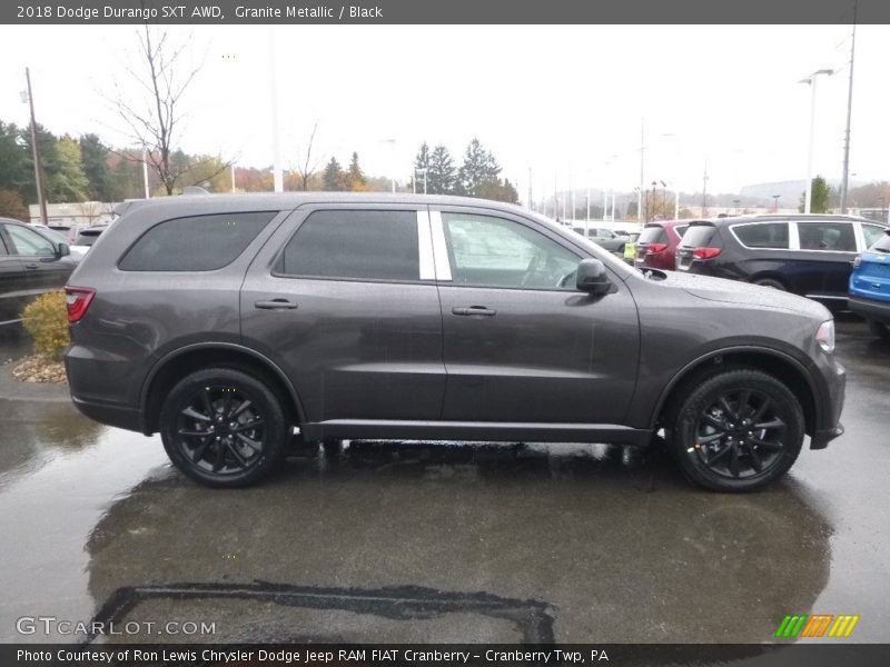 Granite Metallic / Black 2018 Dodge Durango SXT AWD