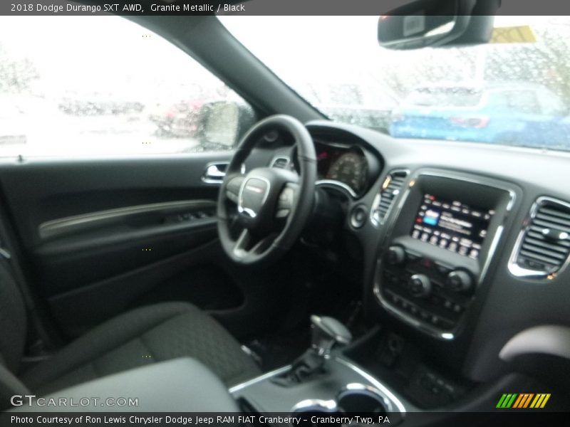 Granite Metallic / Black 2018 Dodge Durango SXT AWD