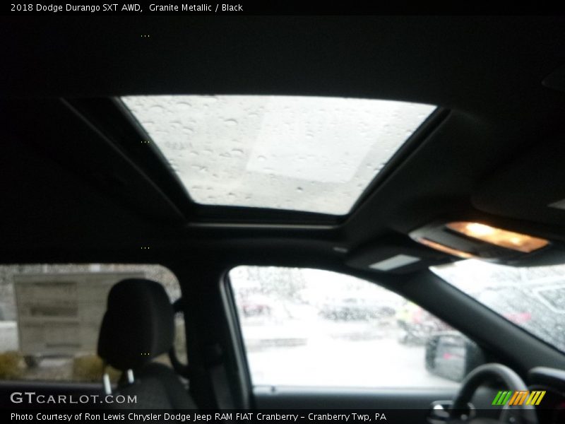 Granite Metallic / Black 2018 Dodge Durango SXT AWD