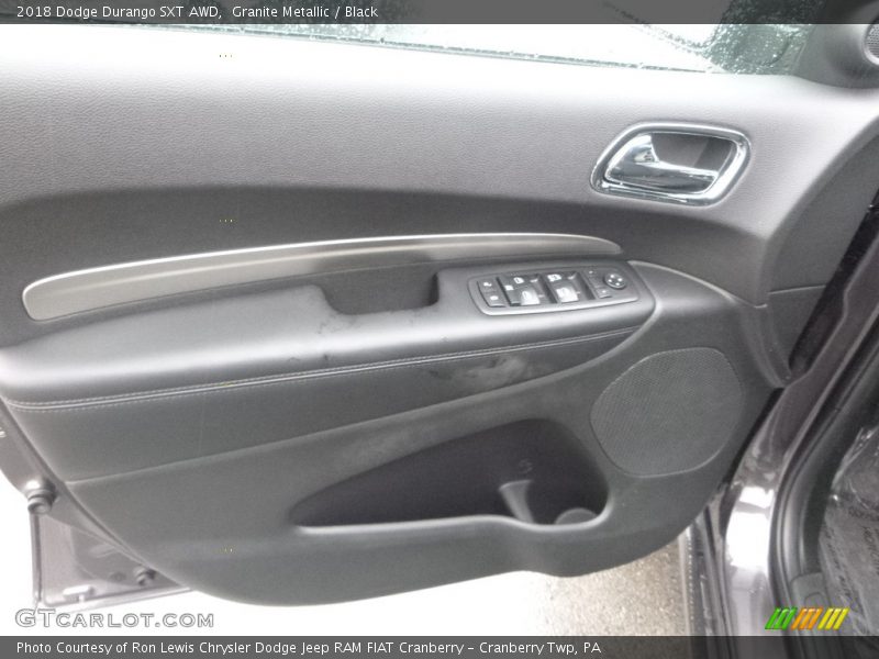 Granite Metallic / Black 2018 Dodge Durango SXT AWD