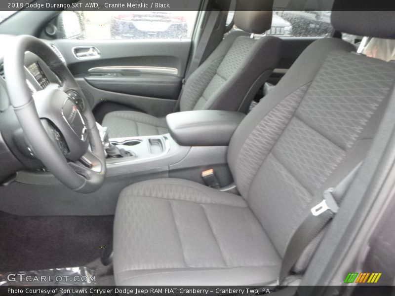 Granite Metallic / Black 2018 Dodge Durango SXT AWD