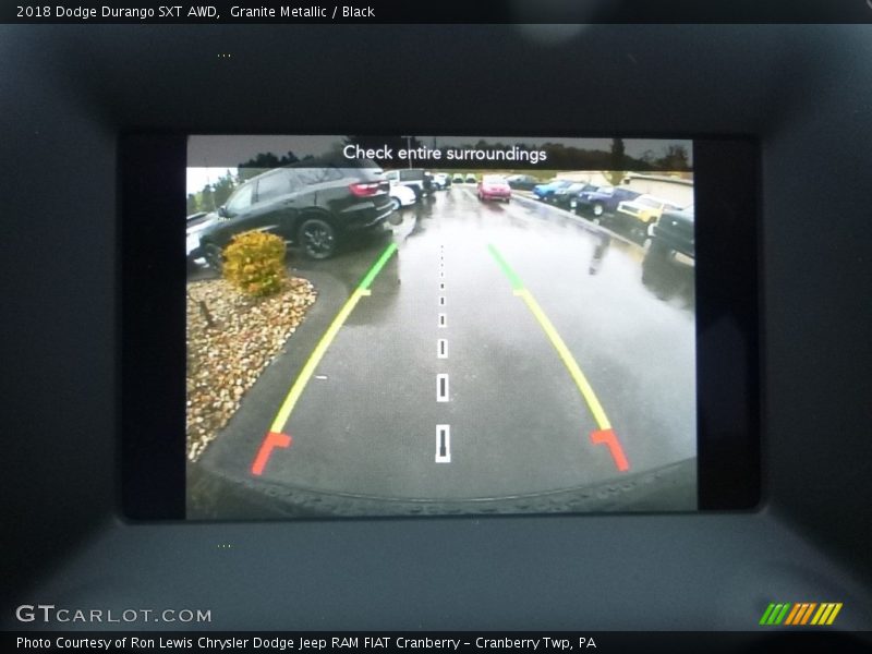 Granite Metallic / Black 2018 Dodge Durango SXT AWD