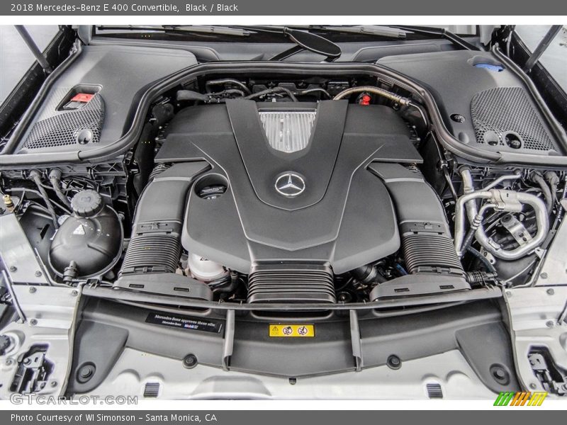  2018 E 400 Convertible Engine - 3.0 Liter Turbocharged DOHC 24-Valve VVT V6