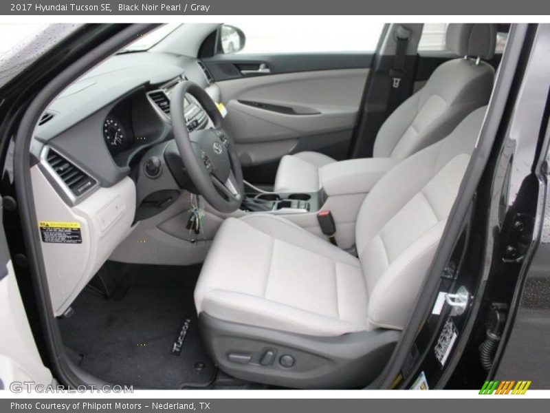 Black Noir Pearl / Gray 2017 Hyundai Tucson SE