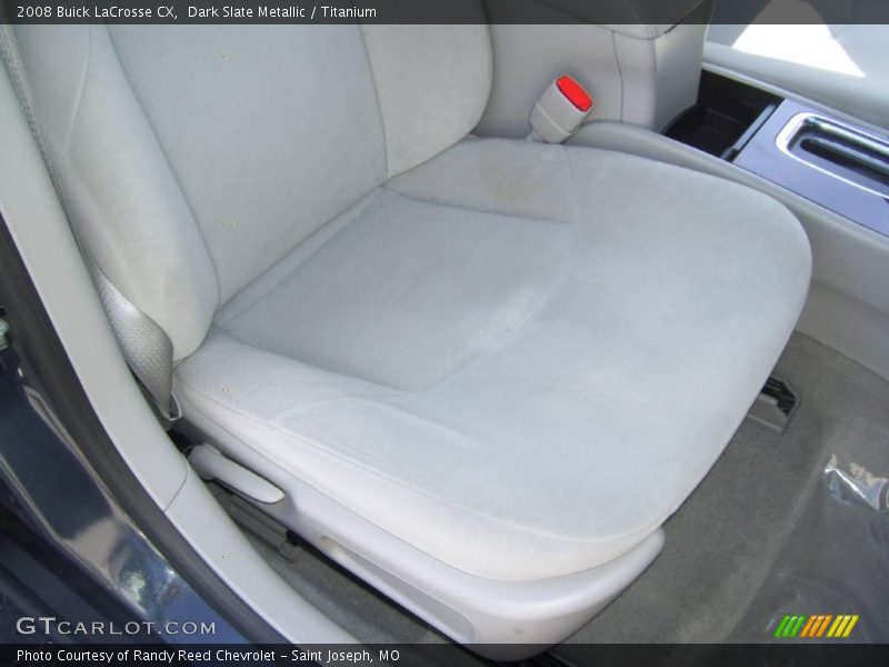 Dark Slate Metallic / Titanium 2008 Buick LaCrosse CX