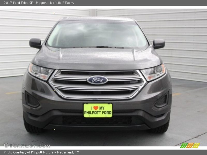 Magnetic Metallic / Ebony 2017 Ford Edge SE