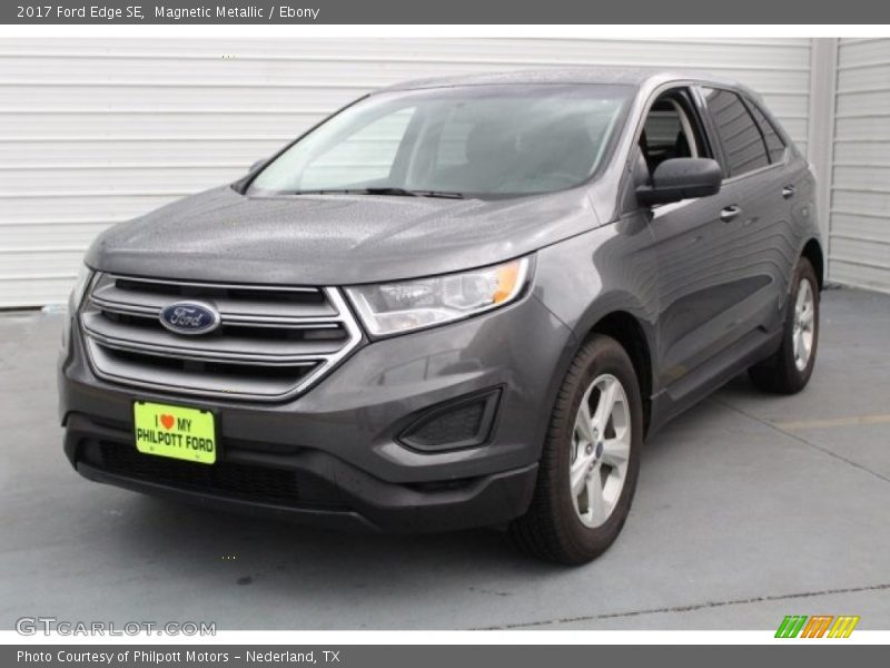 Magnetic Metallic / Ebony 2017 Ford Edge SE