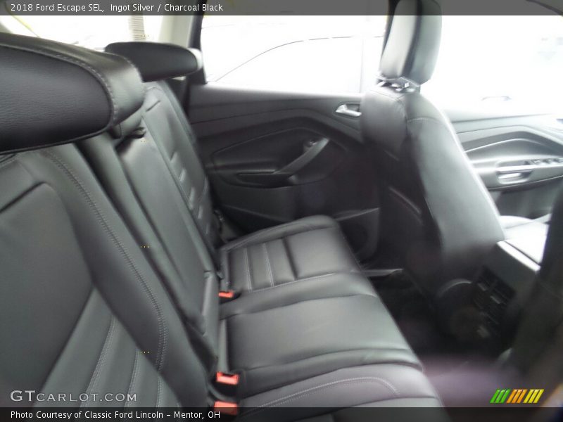 Ingot Silver / Charcoal Black 2018 Ford Escape SEL