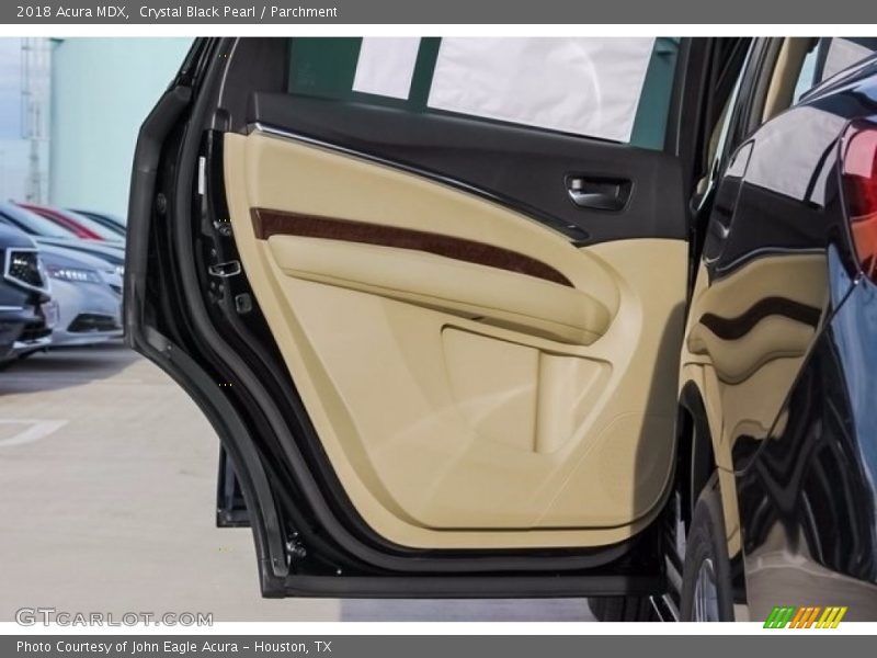 Crystal Black Pearl / Parchment 2018 Acura MDX