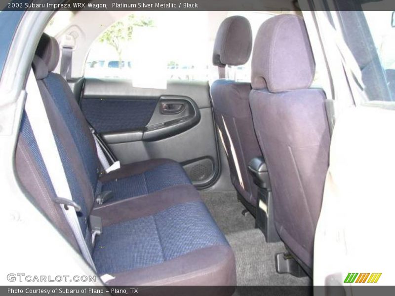 Platinum Silver Metallic / Black 2002 Subaru Impreza WRX Wagon