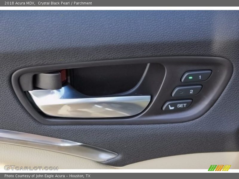 Crystal Black Pearl / Parchment 2018 Acura MDX