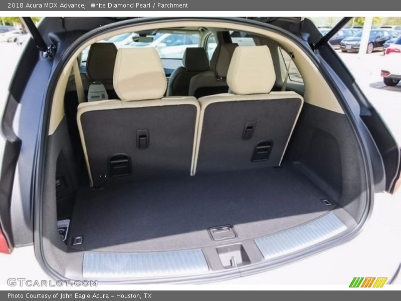 White Diamond Pearl / Parchment 2018 Acura MDX Advance