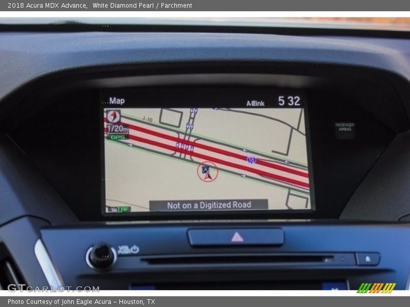 Navigation of 2018 MDX Advance