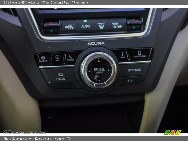 White Diamond Pearl / Parchment 2018 Acura MDX Advance