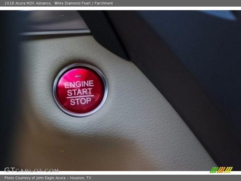 White Diamond Pearl / Parchment 2018 Acura MDX Advance