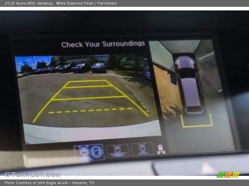 White Diamond Pearl / Parchment 2018 Acura MDX Advance