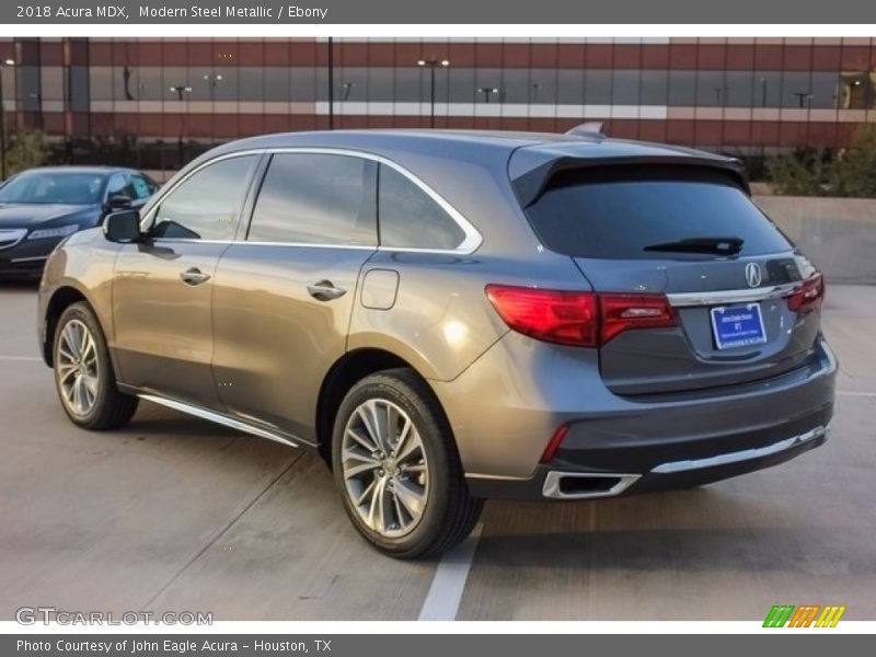 Modern Steel Metallic / Ebony 2018 Acura MDX