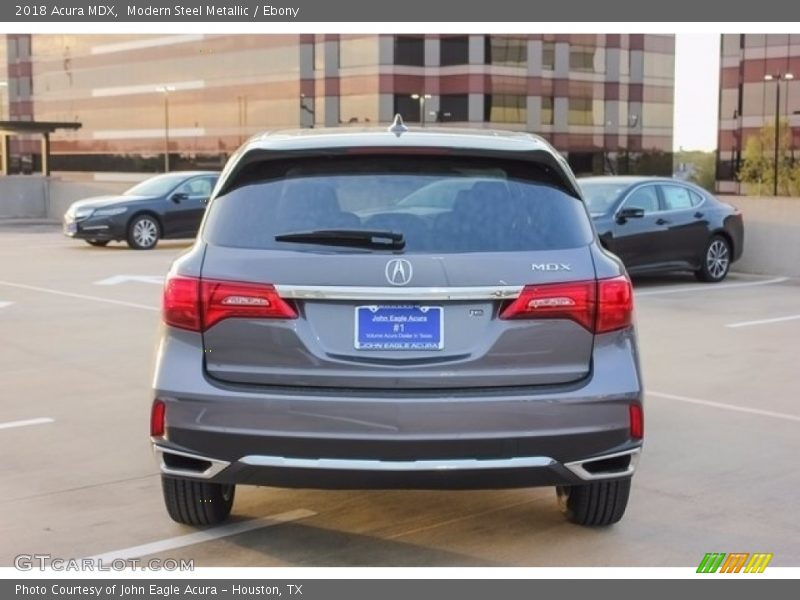 Modern Steel Metallic / Ebony 2018 Acura MDX