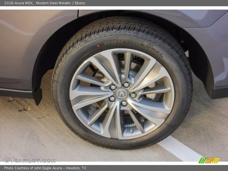 Modern Steel Metallic / Ebony 2018 Acura MDX