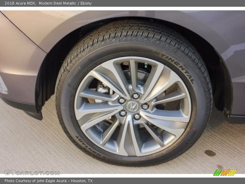 Modern Steel Metallic / Ebony 2018 Acura MDX