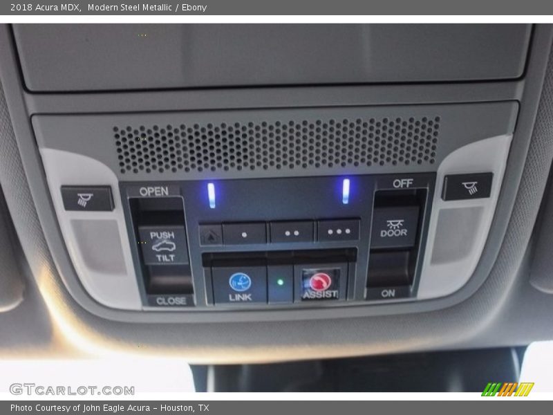 Modern Steel Metallic / Ebony 2018 Acura MDX