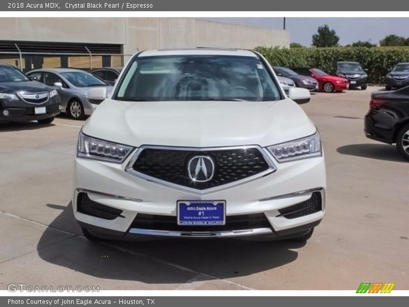 Crystal Black Pearl / Espresso 2018 Acura MDX