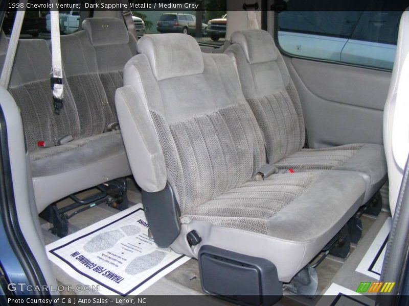 Dark Sapphire Metallic / Medium Grey 1998 Chevrolet Venture