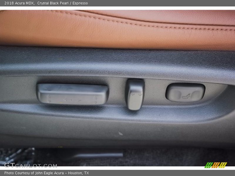 Crystal Black Pearl / Espresso 2018 Acura MDX