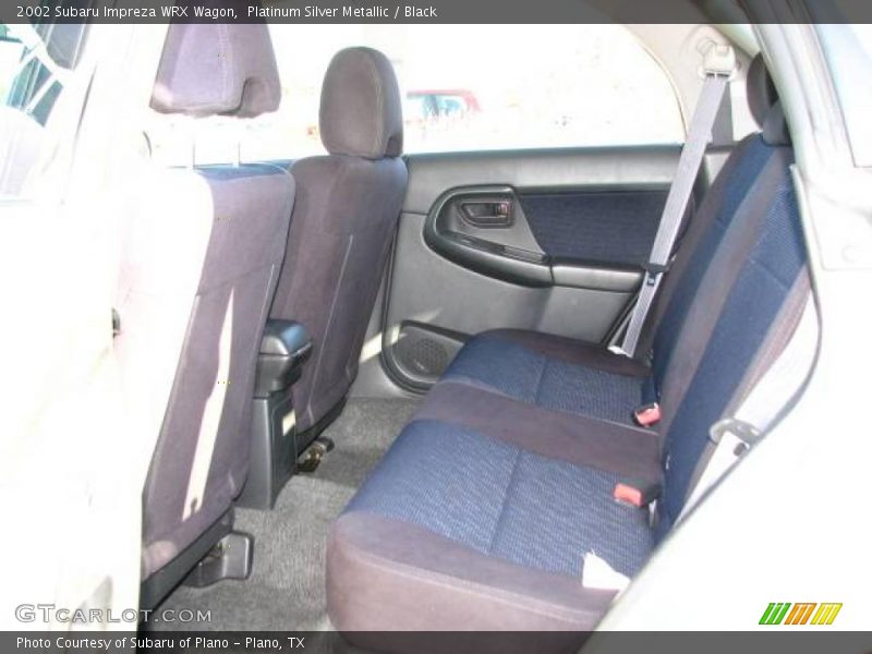 Platinum Silver Metallic / Black 2002 Subaru Impreza WRX Wagon