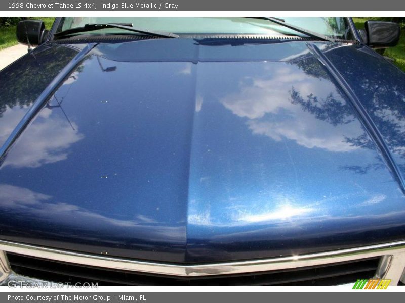 Indigo Blue Metallic / Gray 1998 Chevrolet Tahoe LS 4x4