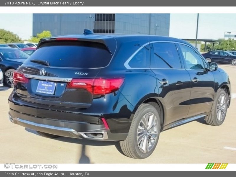 Crystal Black Pearl / Ebony 2018 Acura MDX