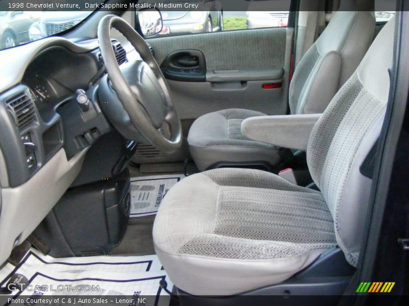 Dark Sapphire Metallic / Medium Grey 1998 Chevrolet Venture