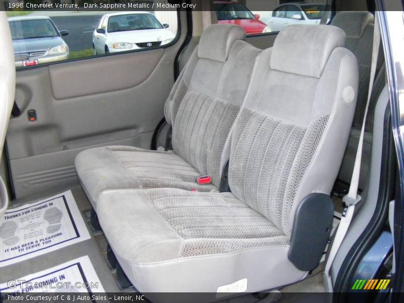 Dark Sapphire Metallic / Medium Grey 1998 Chevrolet Venture