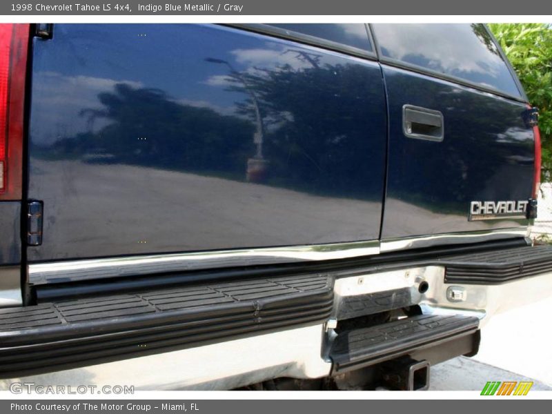 Indigo Blue Metallic / Gray 1998 Chevrolet Tahoe LS 4x4