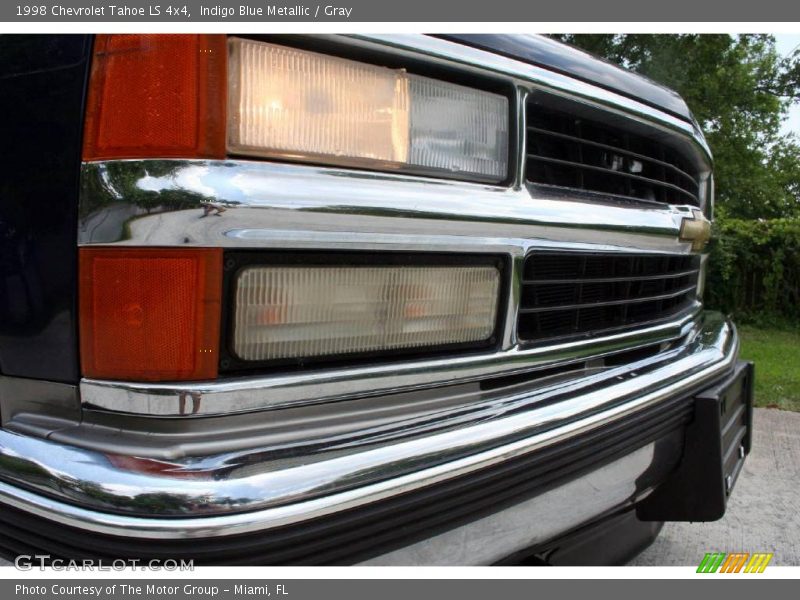 Indigo Blue Metallic / Gray 1998 Chevrolet Tahoe LS 4x4