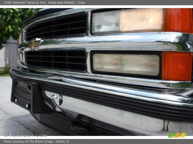 Indigo Blue Metallic / Gray 1998 Chevrolet Tahoe LS 4x4
