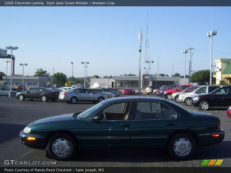 Dark Jade Green Metallic / Medium Gray 1998 Chevrolet Lumina
