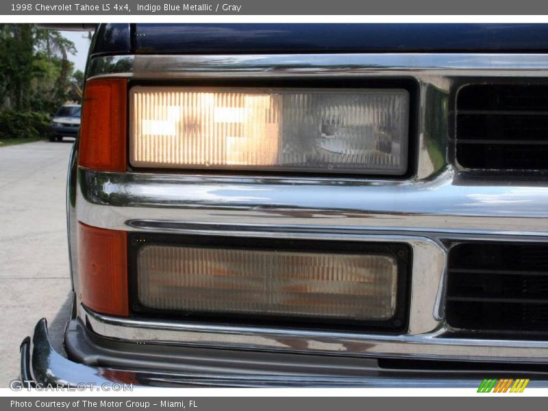 Indigo Blue Metallic / Gray 1998 Chevrolet Tahoe LS 4x4