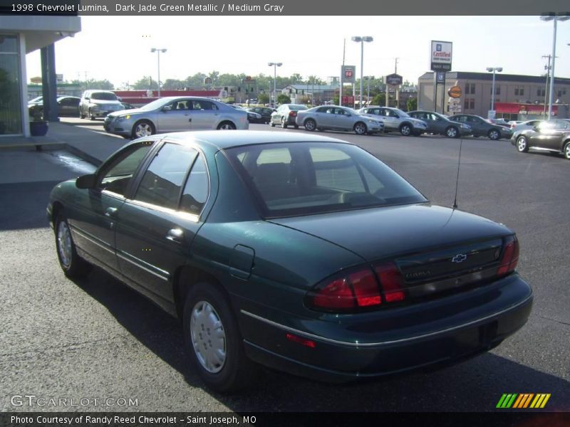 Dark Jade Green Metallic / Medium Gray 1998 Chevrolet Lumina