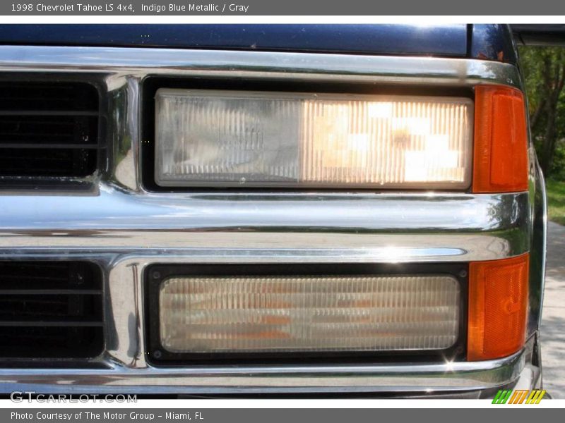 Indigo Blue Metallic / Gray 1998 Chevrolet Tahoe LS 4x4