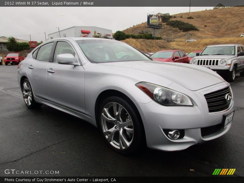 Liquid Platinum / Wheat 2012 Infiniti M 37 Sedan