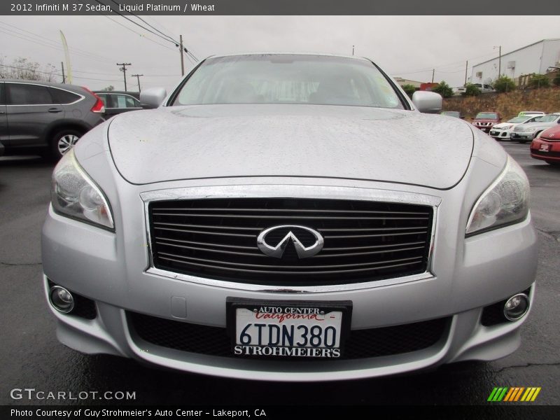 Liquid Platinum / Wheat 2012 Infiniti M 37 Sedan