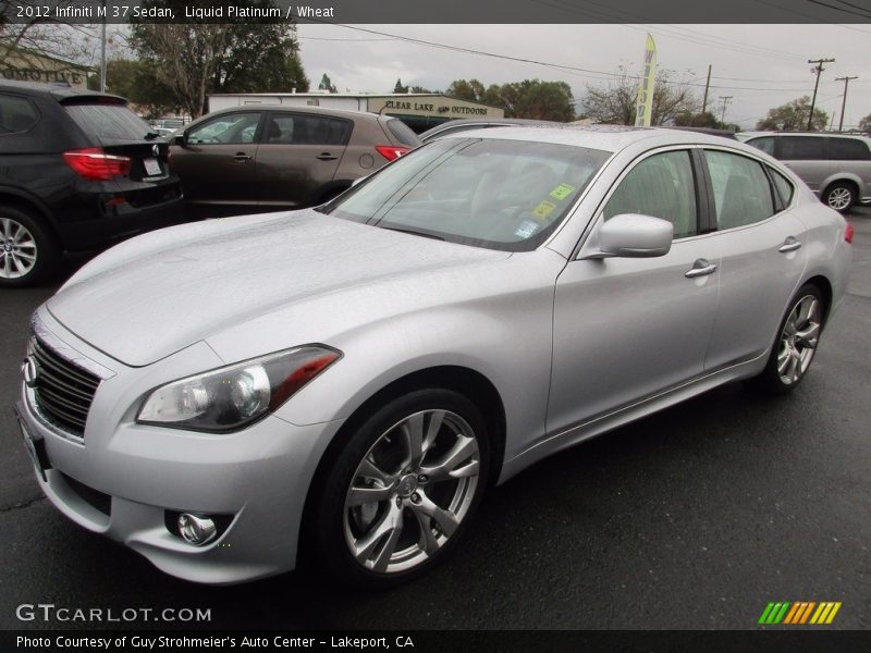 Liquid Platinum / Wheat 2012 Infiniti M 37 Sedan