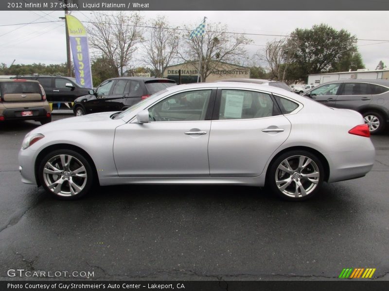 Liquid Platinum / Wheat 2012 Infiniti M 37 Sedan