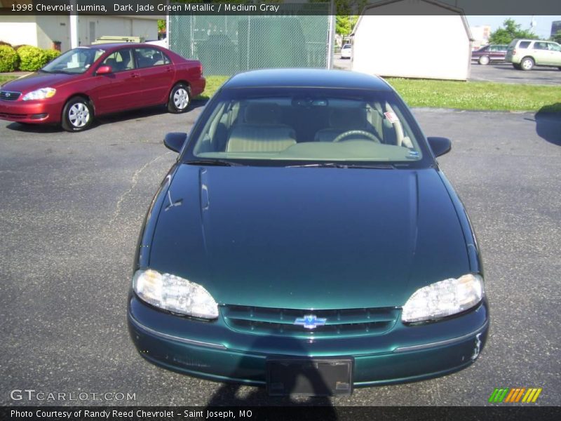 Dark Jade Green Metallic / Medium Gray 1998 Chevrolet Lumina