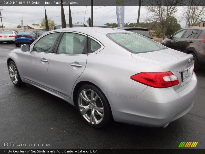 Liquid Platinum / Wheat 2012 Infiniti M 37 Sedan