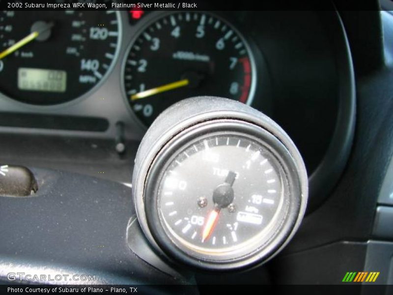 Platinum Silver Metallic / Black 2002 Subaru Impreza WRX Wagon