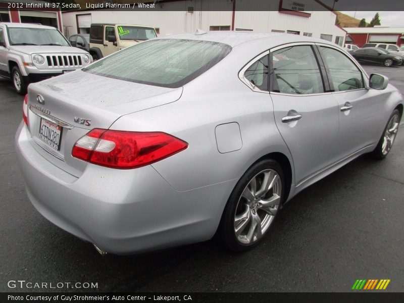 Liquid Platinum / Wheat 2012 Infiniti M 37 Sedan