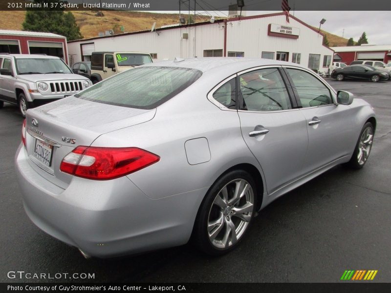 Liquid Platinum / Wheat 2012 Infiniti M 37 Sedan